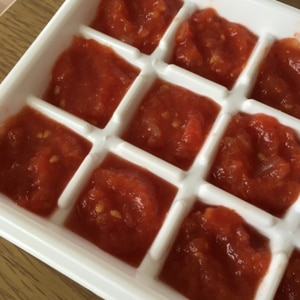 離乳食に☆和風トマトソースの冷凍保存